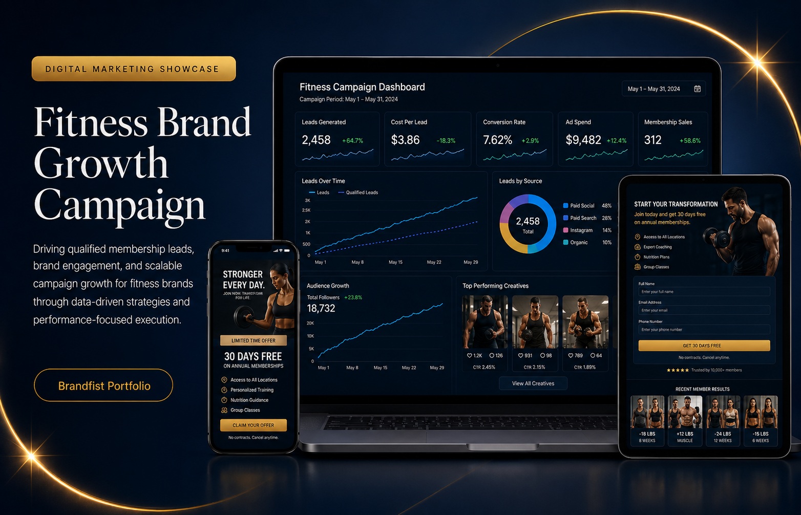 Fitness Brand Growth Campaign