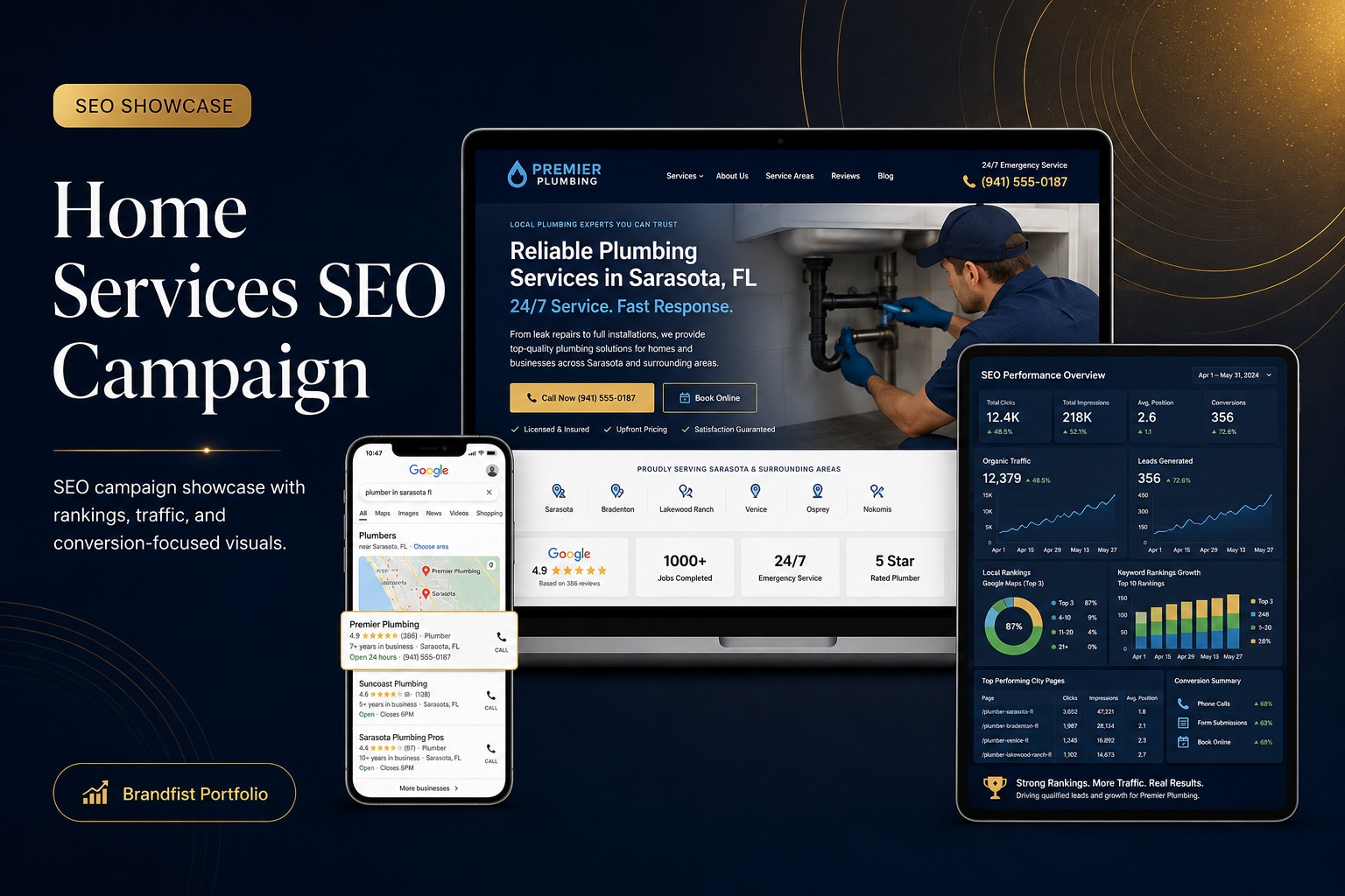 Home Services SEO Campaign