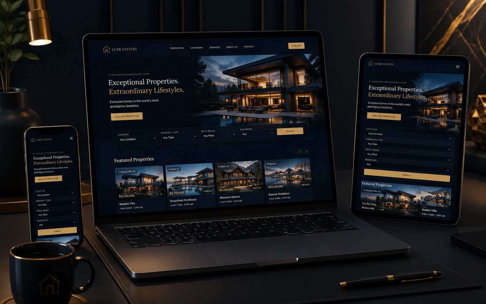 Website Design Showcase