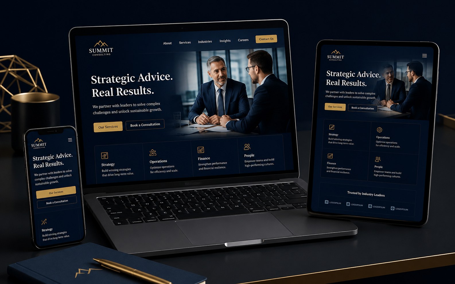 Corporate Consulting Website