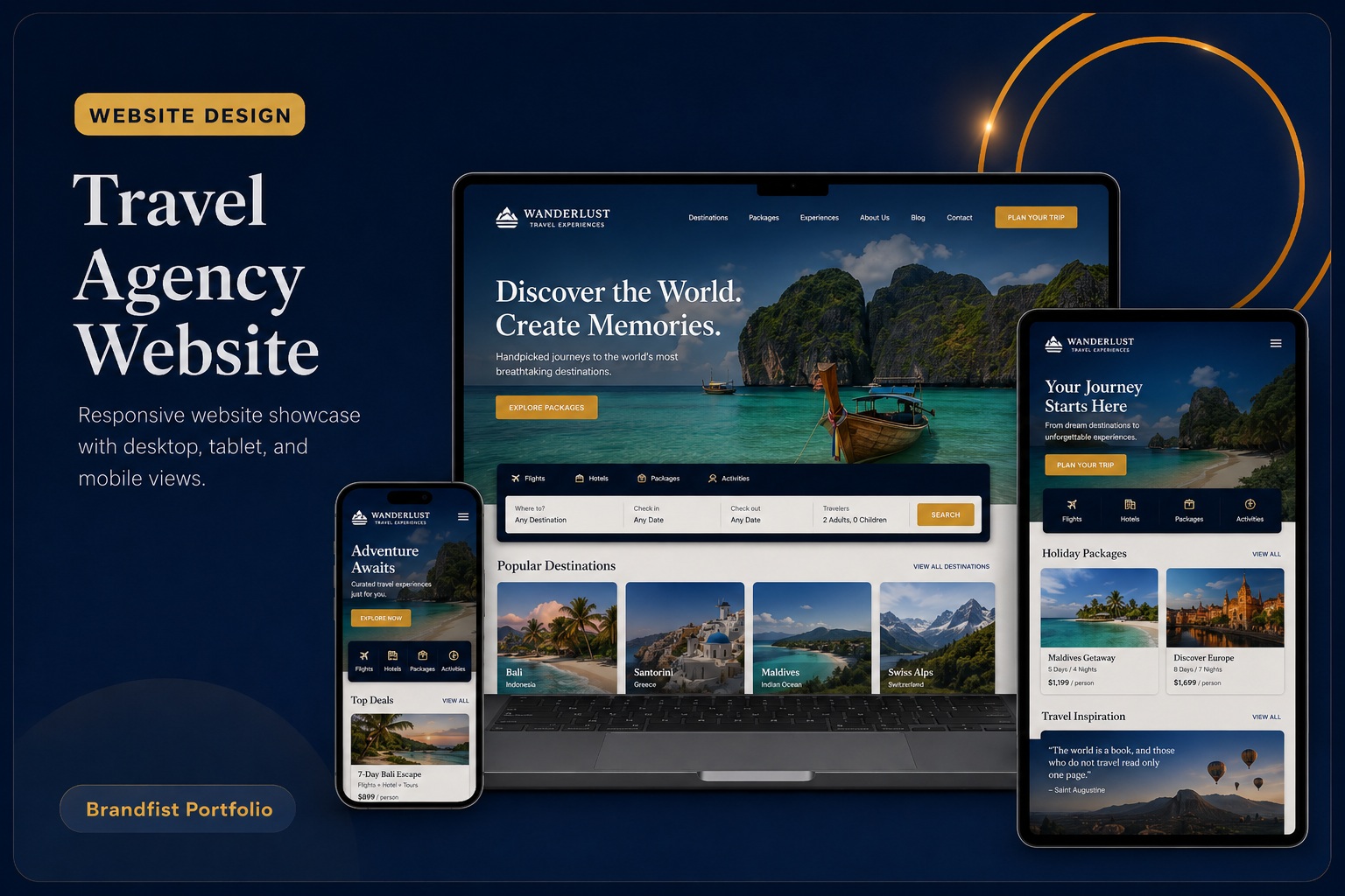 Travel Agency Website